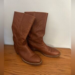 FRYE Campus Vintage 2950 Leather Tall Boots size 12